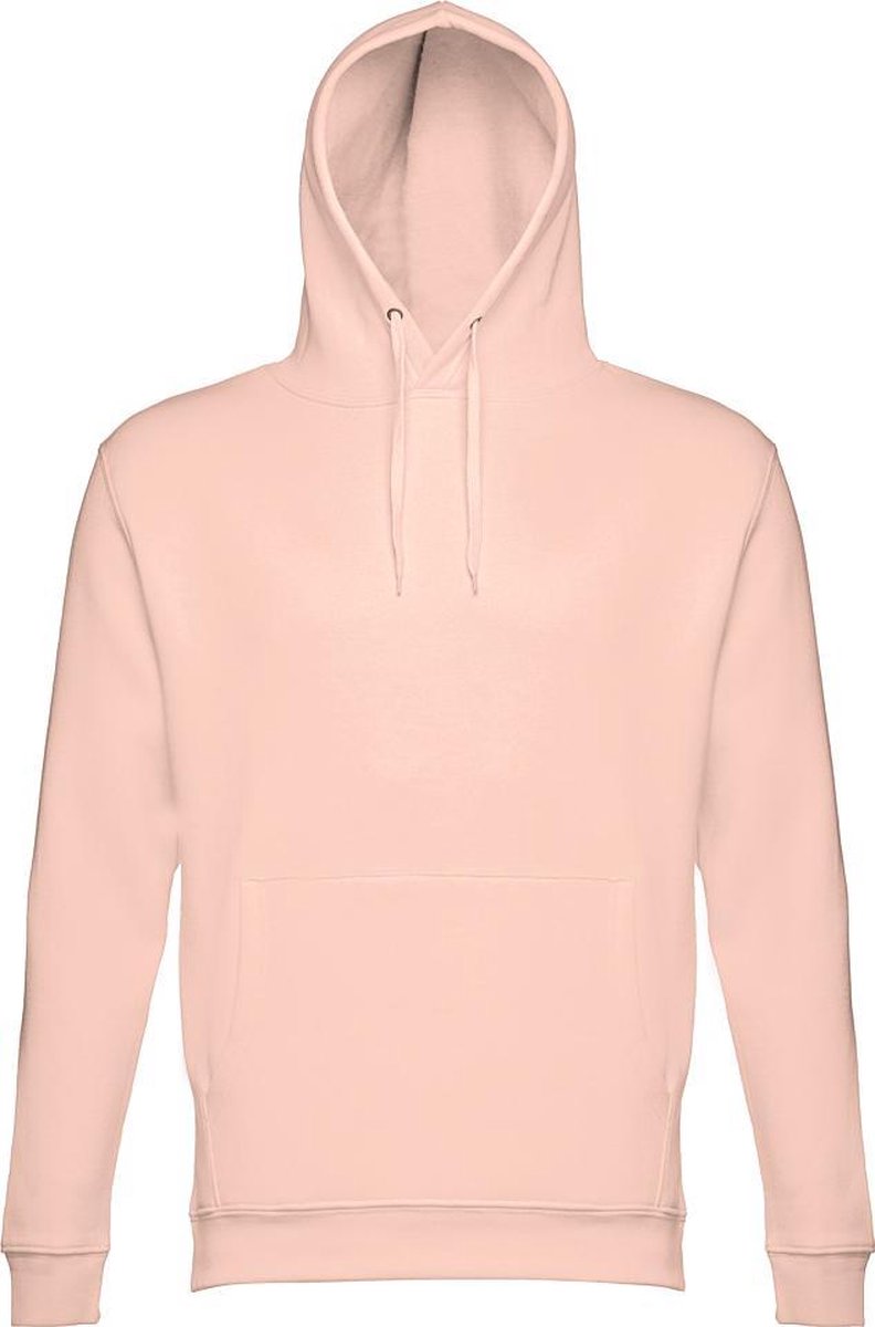 Romobrands_Heren Hoodie_Model Rick_Pastel Salmon
