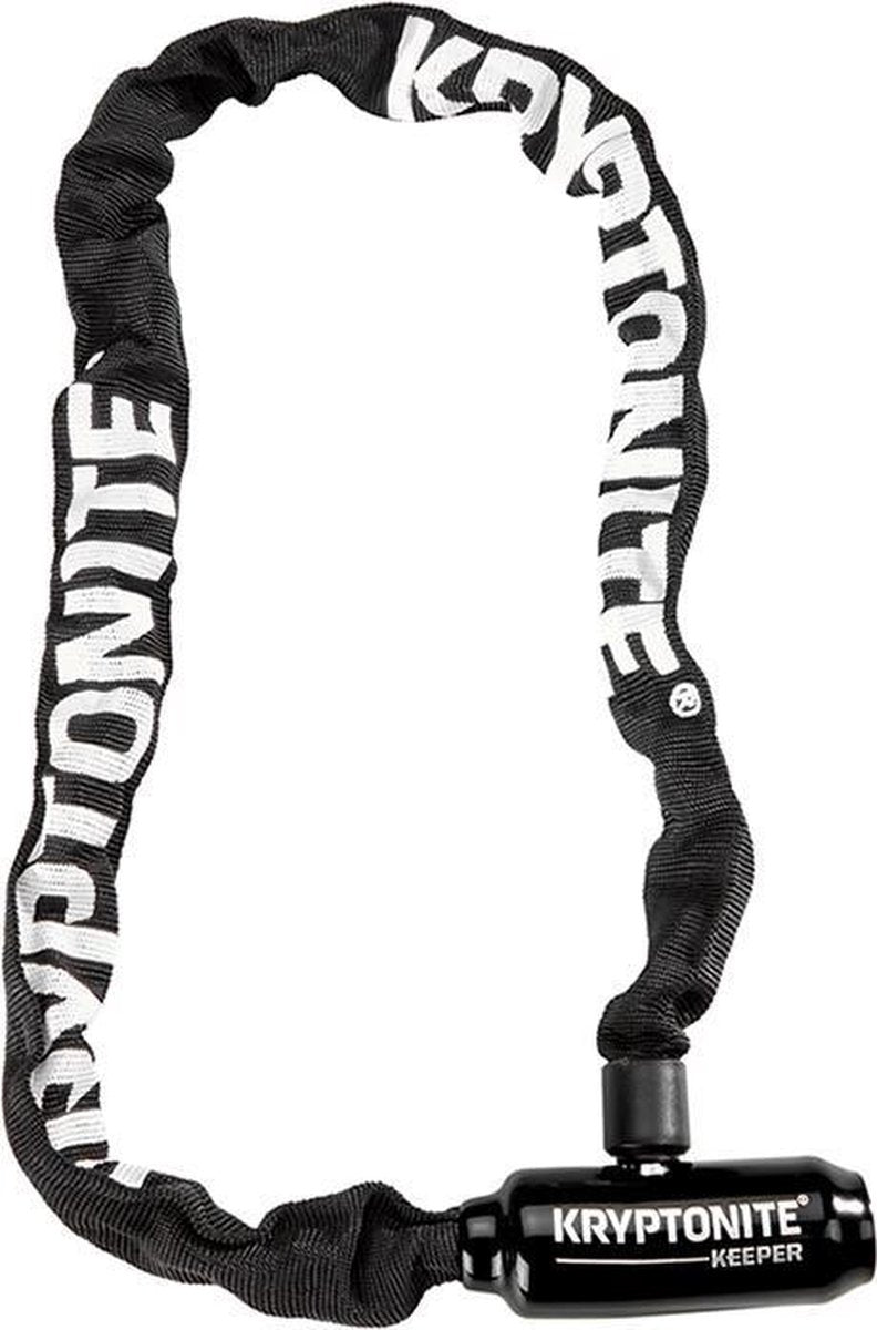 Kryptonite Kettingslot Keeper 85 Cm Staal/nylon Zwart
