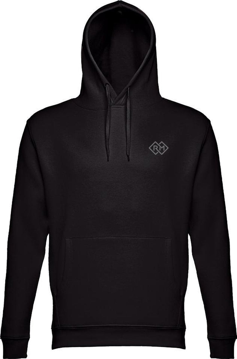 Romobrands_Dames Hoodie_Model Monica_Zwart