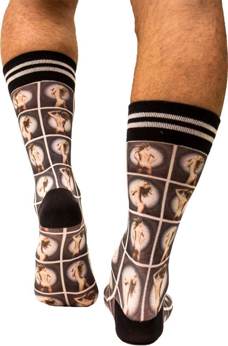 Sock My Sexy poses - Herensok – Katoen – geprinte sok 39/42