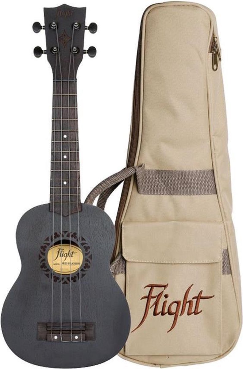 Flight: NUS310BB Soprano Ukulele - Blackbird