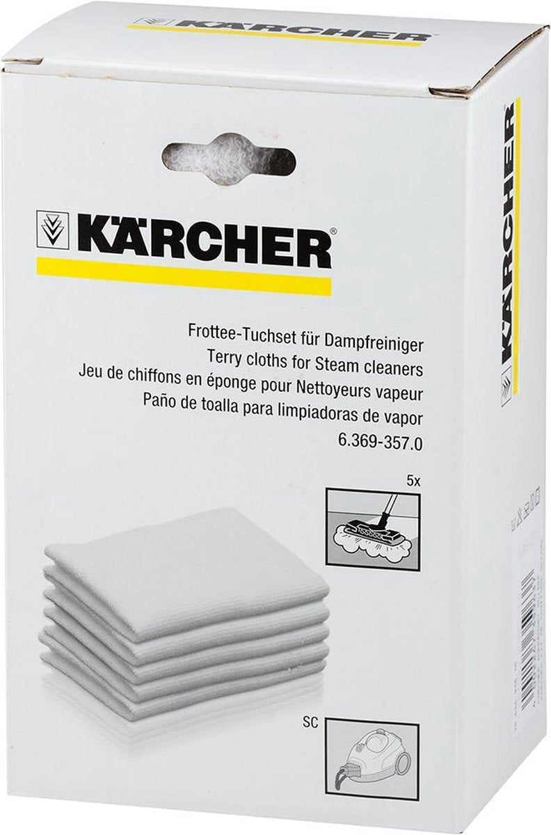 Kärcher Cloths (5 floor cloths) - Accessorie