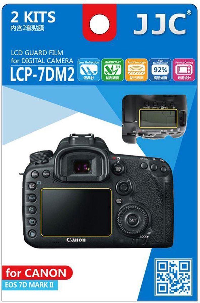JJC LCP-7DM2 Screenprotector