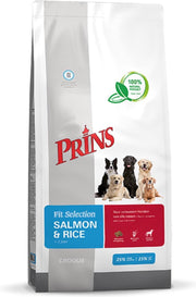 Prins Fit Selection Zalm & Rijst - Hondenvoer - 15 kg