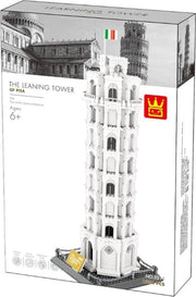 Wange 5214 Architecture Toren van Pisa - lego compatibel - 1392 delen - bouwdoos