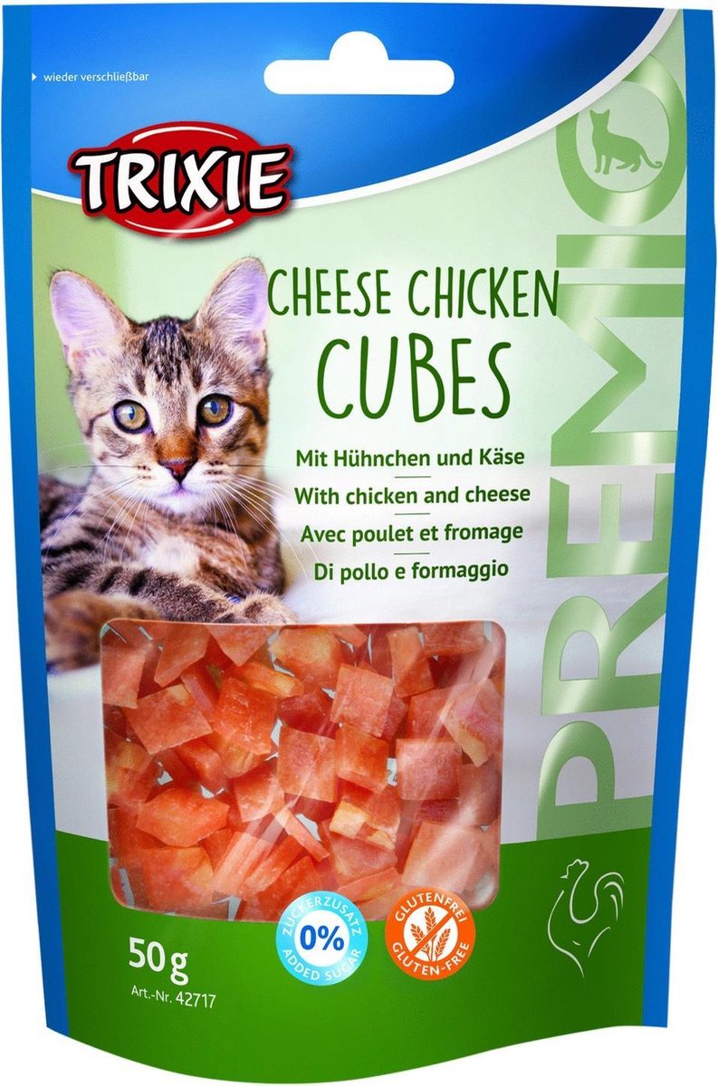 Trixie Premio blokjes - Kaas&Kip -  50 g