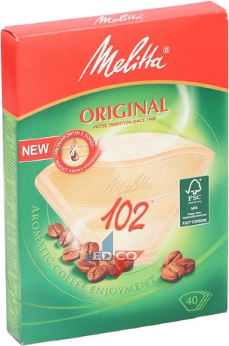 Melitta filterzakjes 102