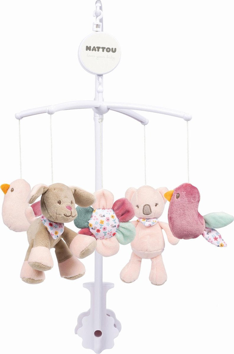 Nattou Iris en Lali - Muziekmobiel Mobiel voor baby's - Koala en Hond