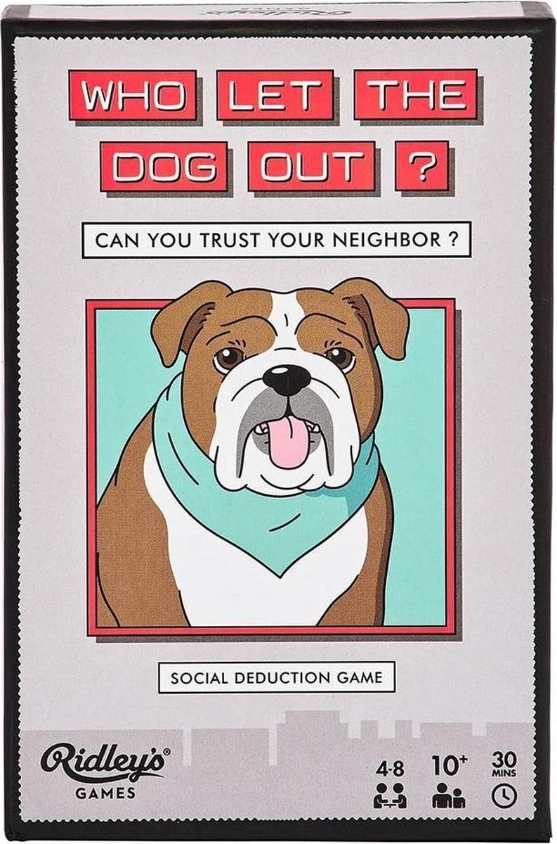 Ridley's Games Kaartspel Who Let The Dog Out Papier (en)