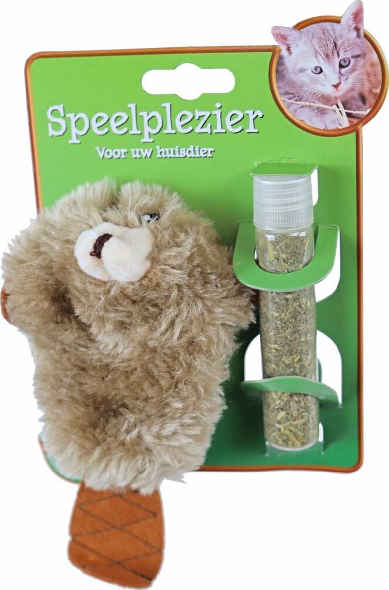 Boon Bever met Catnip Vulbaar 17 cm