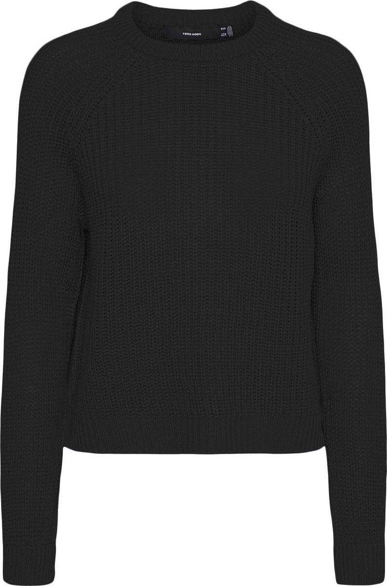Vero Moda VMLEA LS O-NECK RAGLAN BLOUSE Dames Trui - Maat S