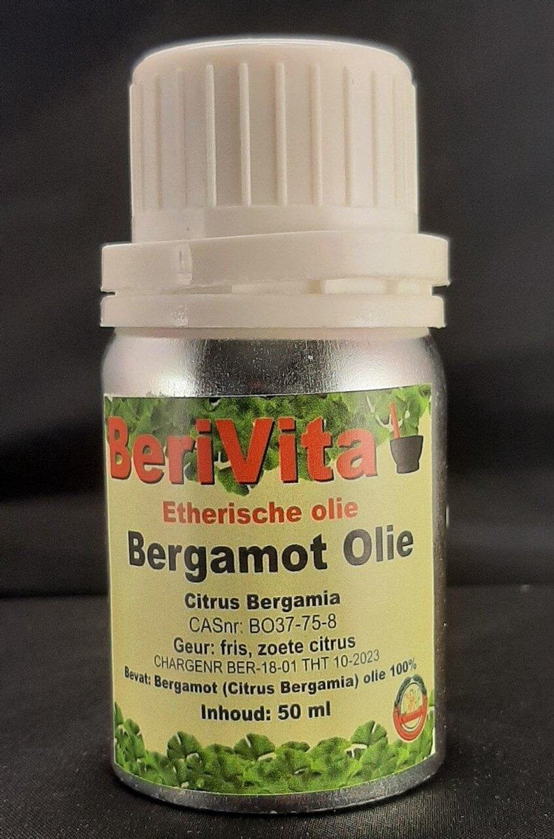 Bergamot Olie 100% 50ml - Etherische Bergamotolie van Bergamotschillen