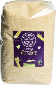 Rietsuiker Fairtrade Your Organic Nature - Zak 1000 gram - Biologisch