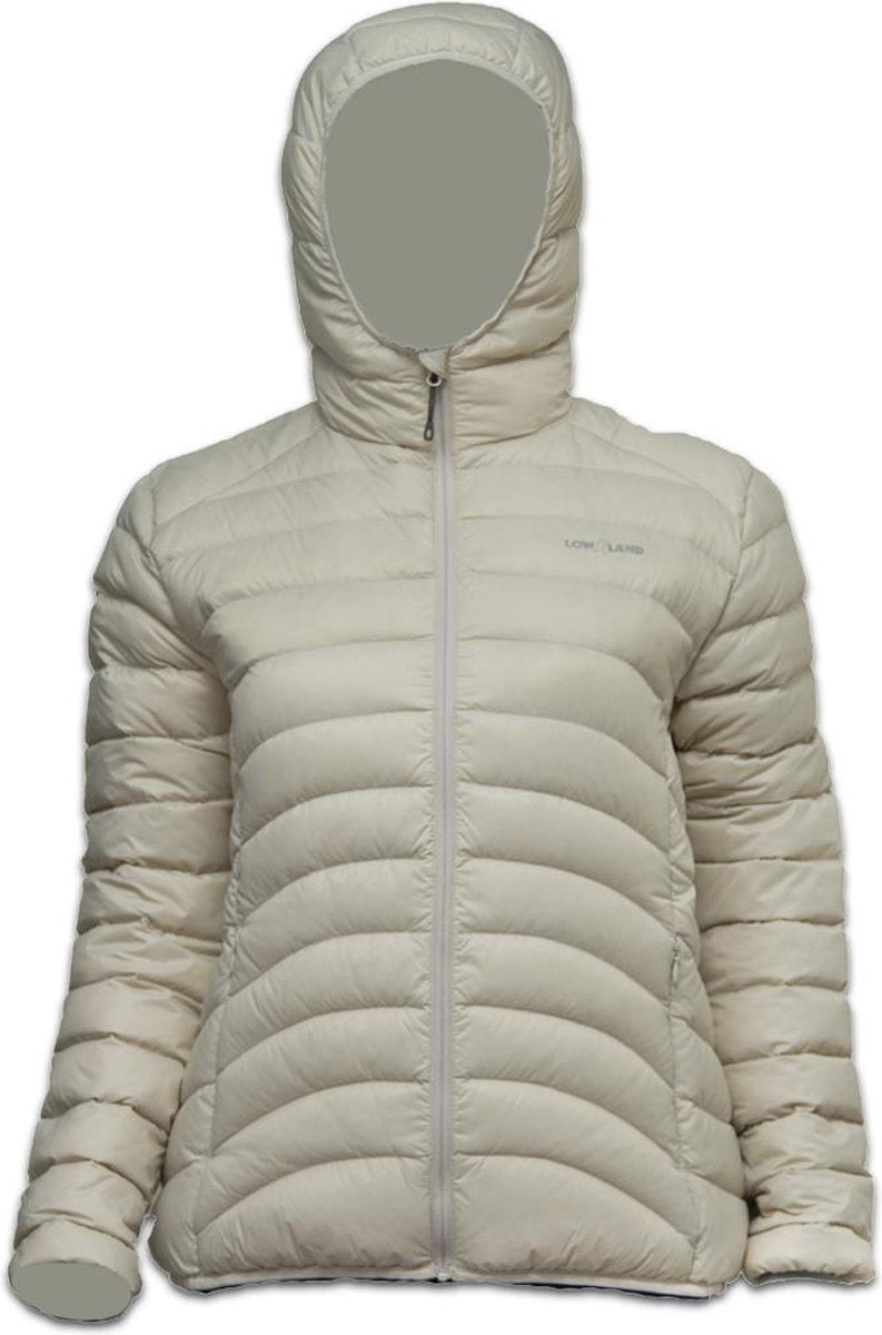 OPTIMUM Donsjas - Woman - Hoody - Bone - M