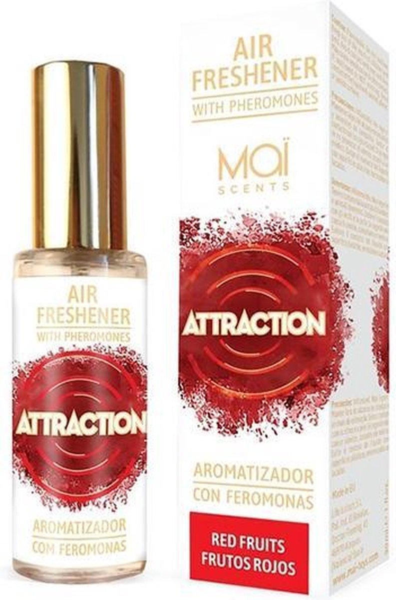 Mai feromonen luchtverfrisser rood fruit 30 ml - 30ml