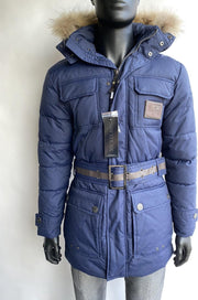 Nickelson heren parka Mello blauw L