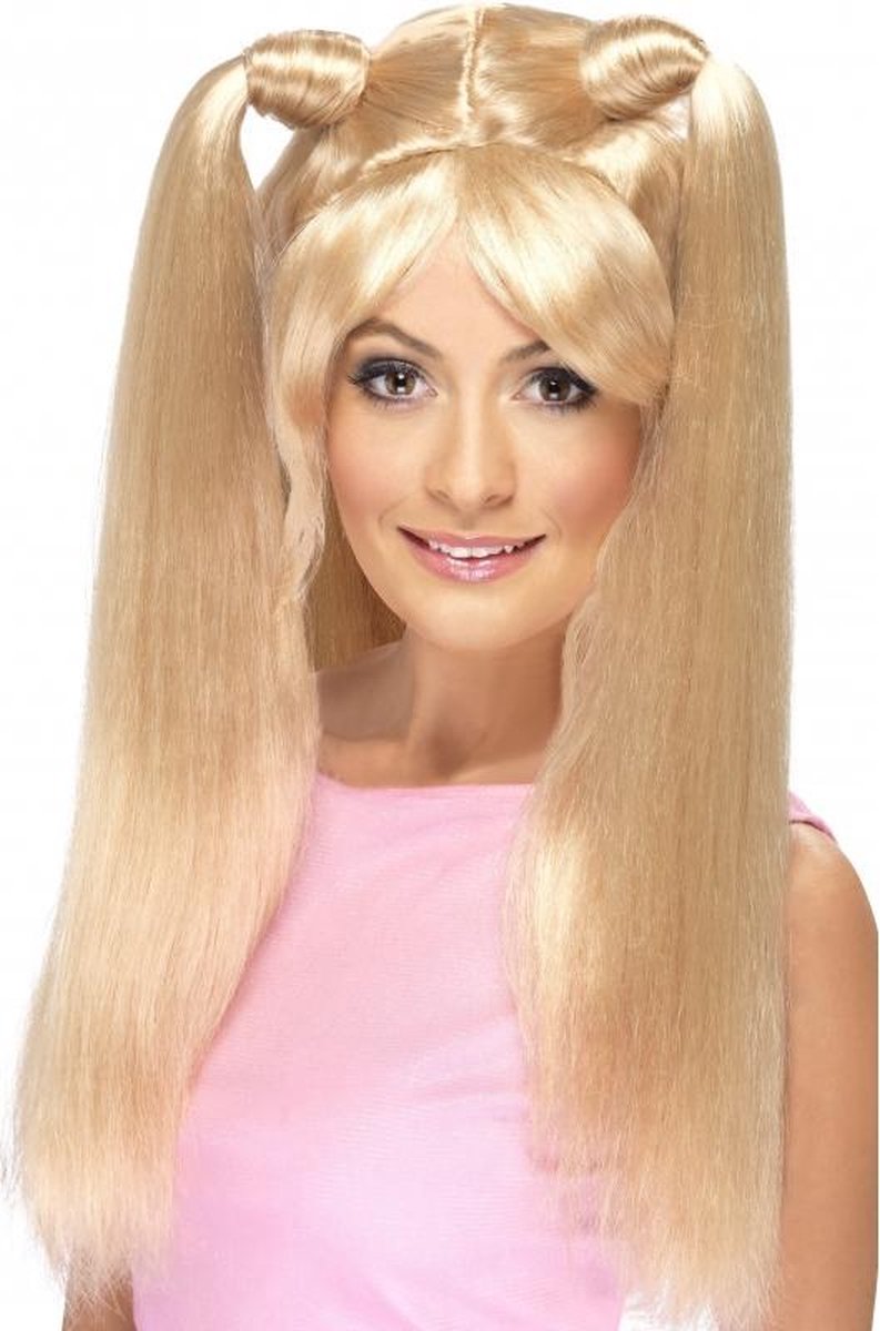 Baby Power blonde pruik