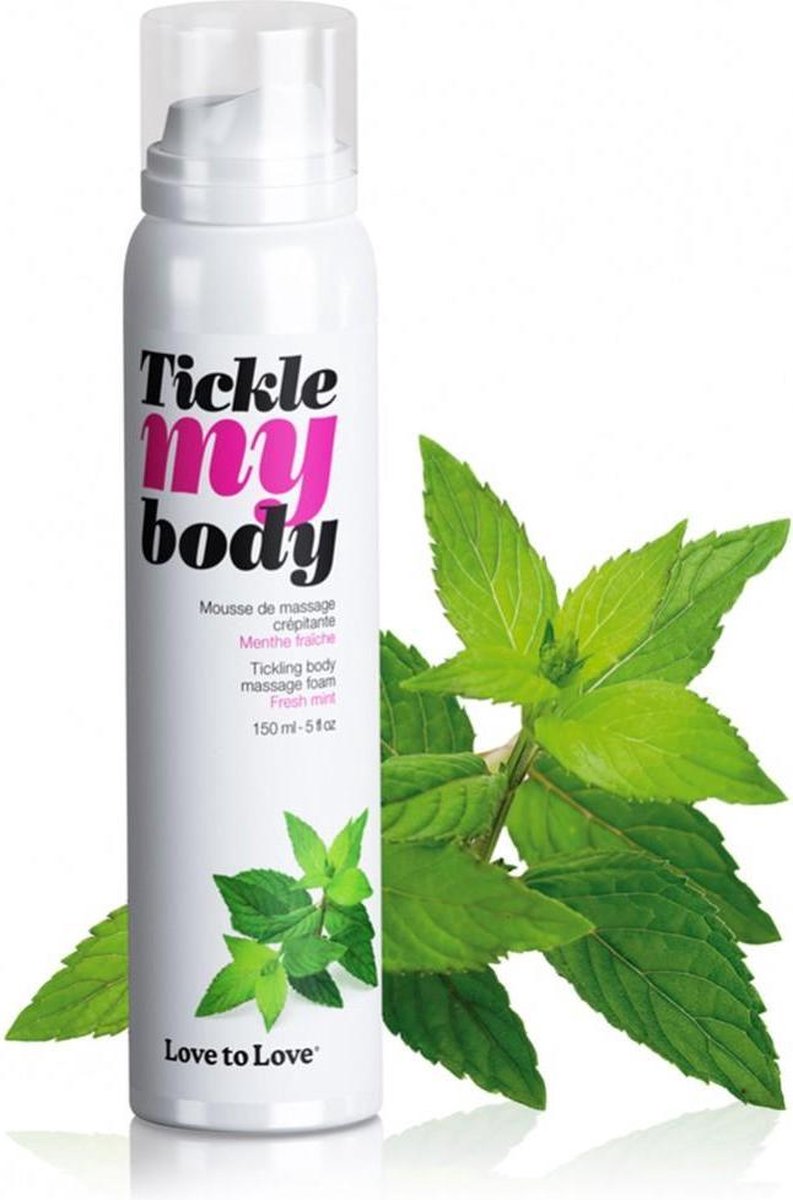 Love to Love Tickle my body Massagemousse - Mint