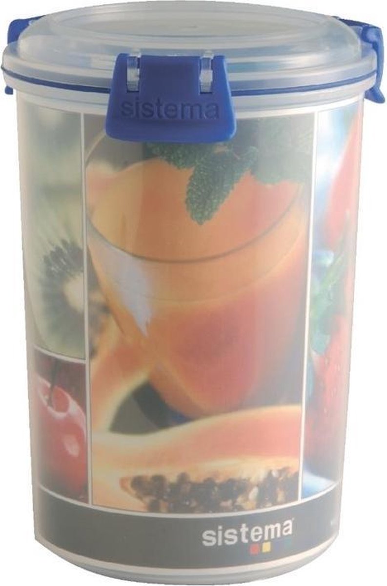 Sistema Klip it Voorraaddoos - Rond - 1 Liter