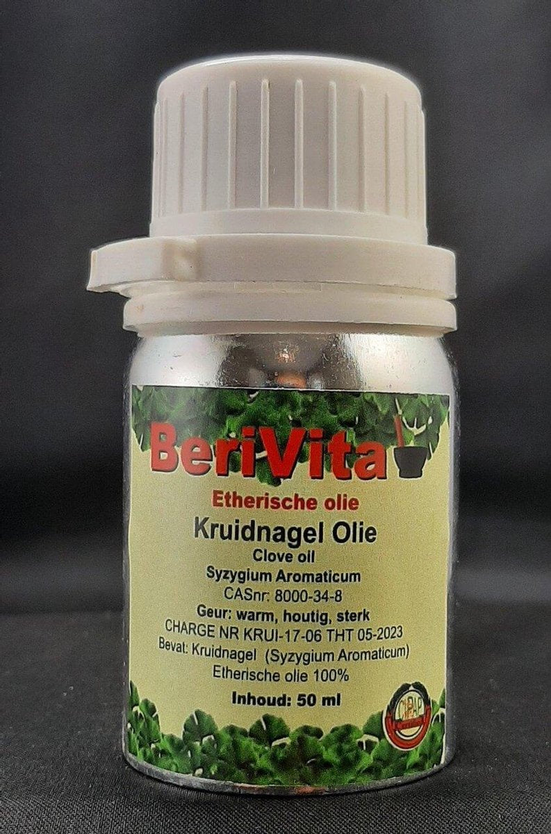 Kruidnagelolie 100% 50ml - Etherische Kruidnagelolie