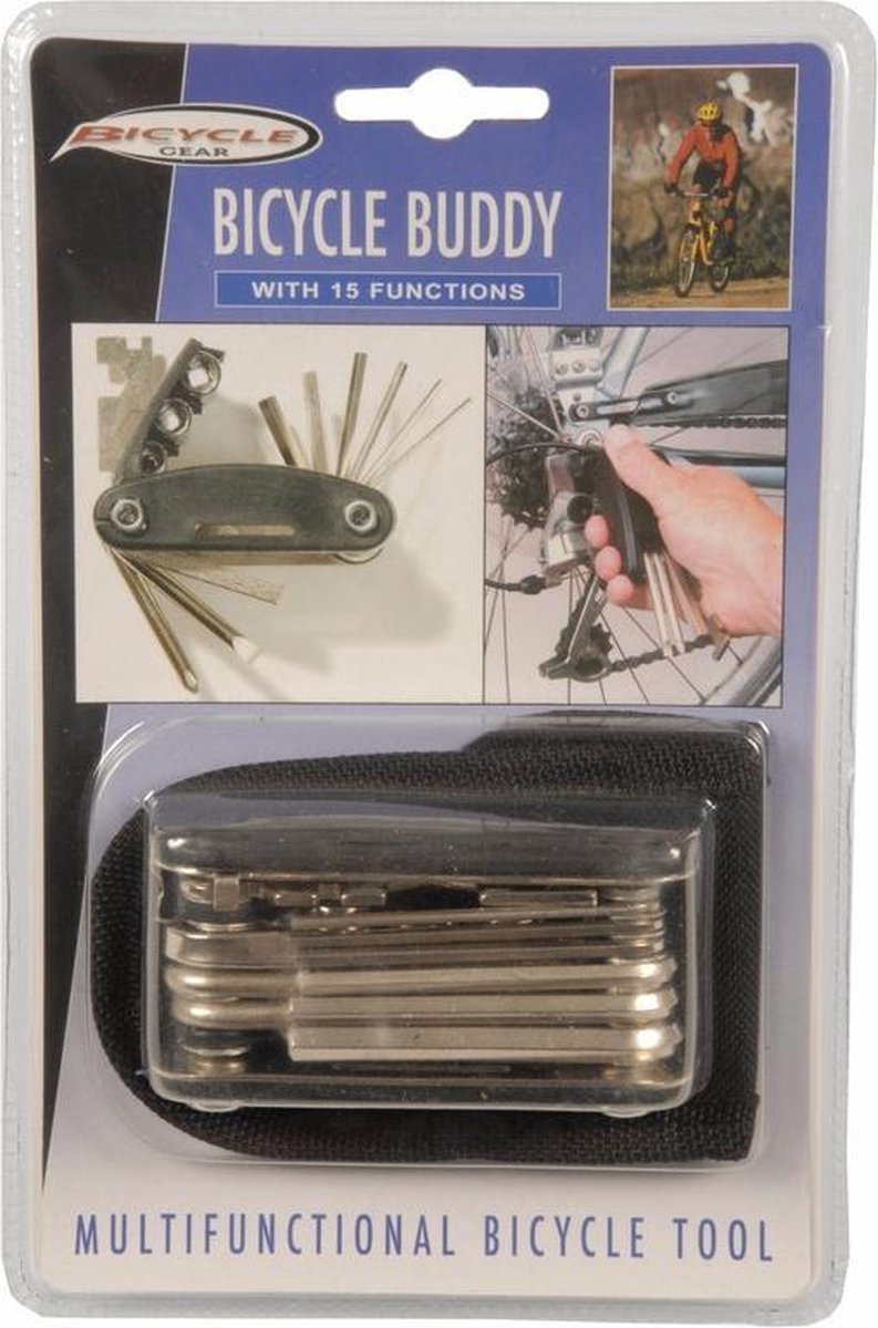 Fiets reparatie gereedschap met etui