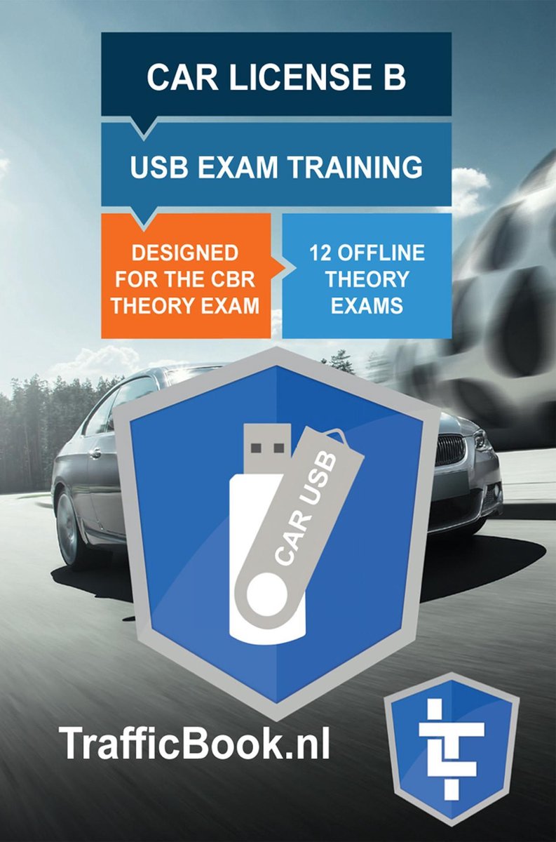 USB Theory for The Netherlands in English for CBR Car - 20 theory exam