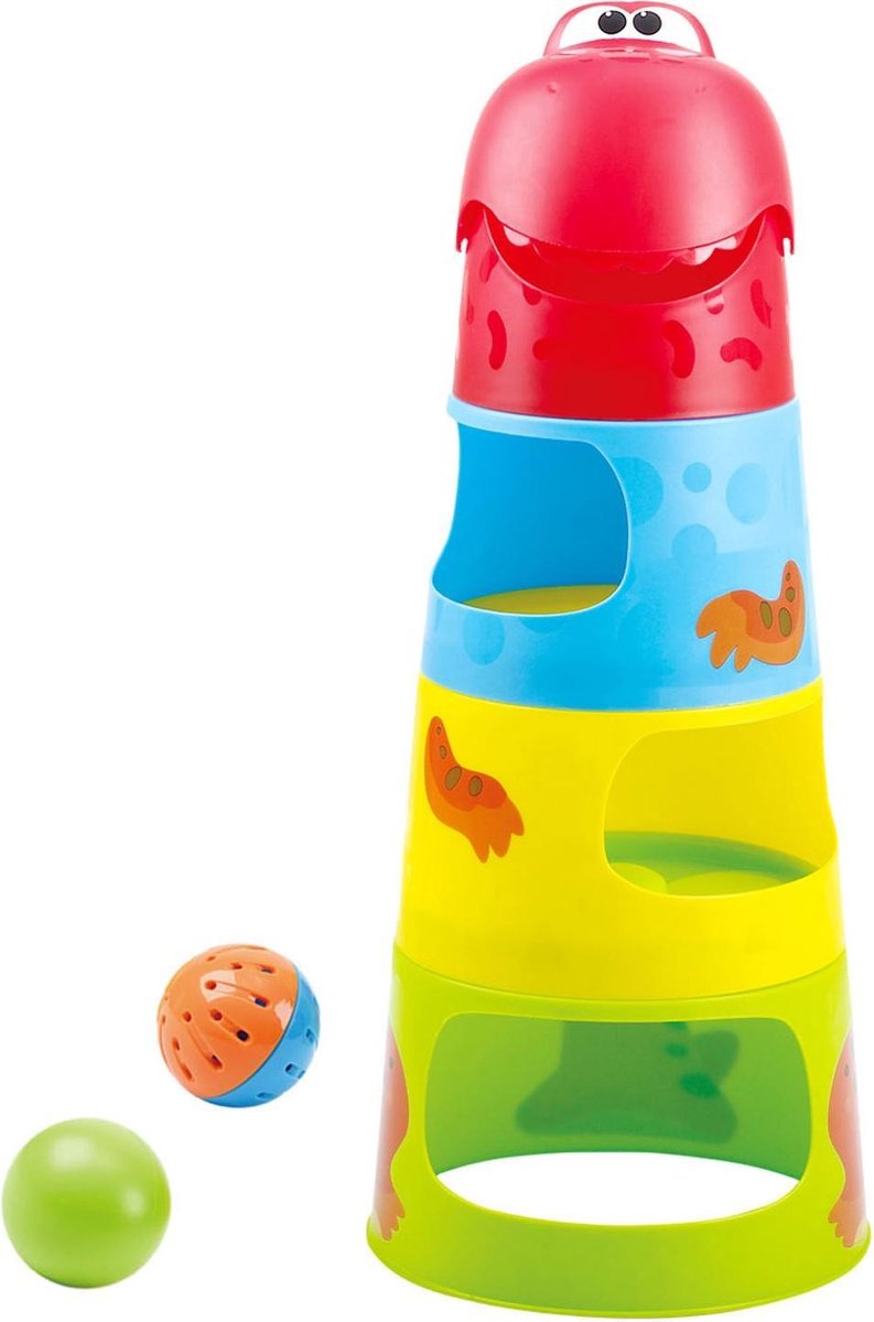 Playgo Stapeltoren met Ballenbaan