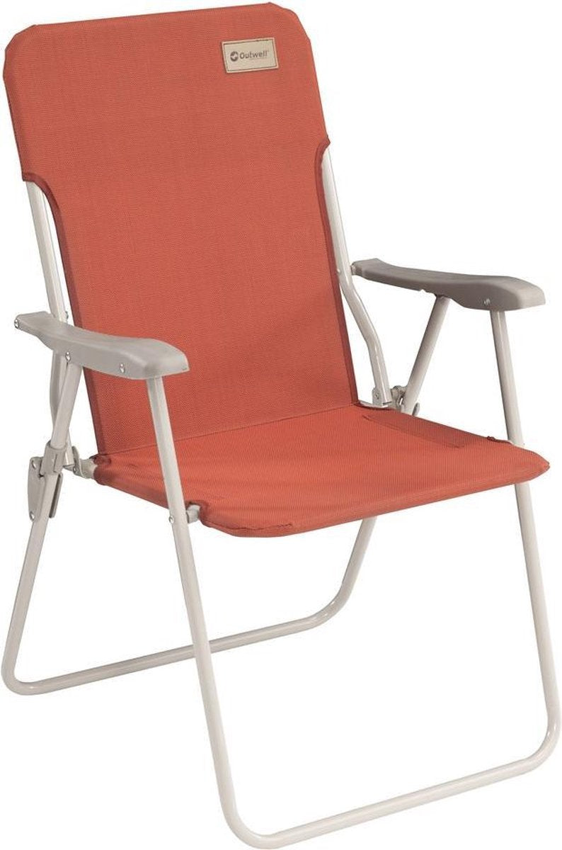 Outwell Blackpool Campingstoel - Opvouwbaar - Warm Red