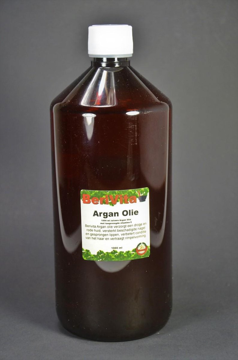 Arganolie Puur Liter - Onbewerkte Argan Olie voor Gezicht