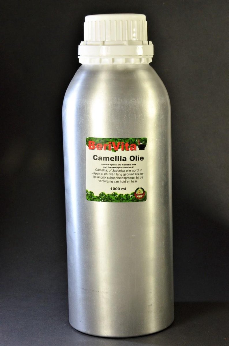 Camellia Olie Puur Liter - Witte Japonica - Huidolie en Haarolie