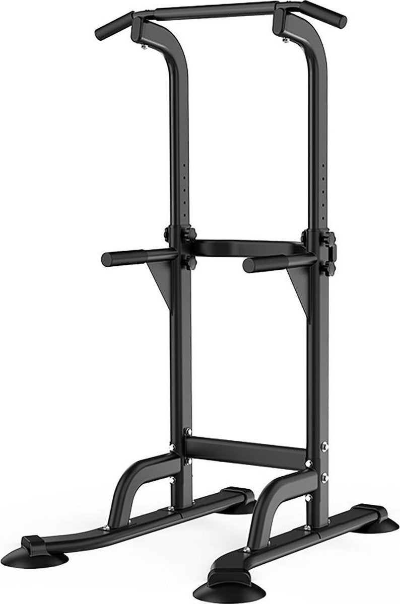 Aquality - Fitness Station - Pull-Up - Push-Up - Verstelbare Hoogte - Gym