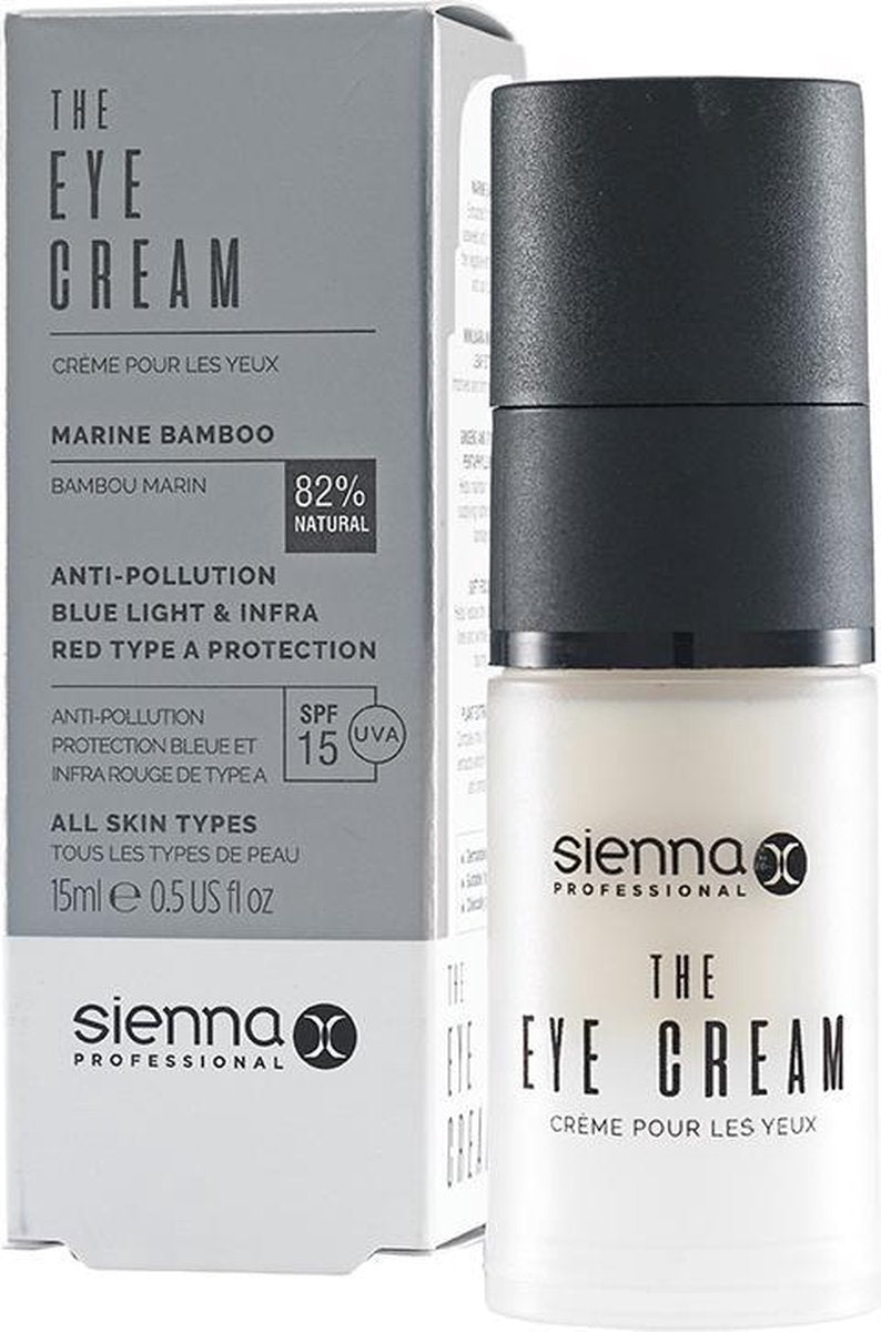Sienna-x Oogcrème Dames 15 Ml Spf 15 Wit