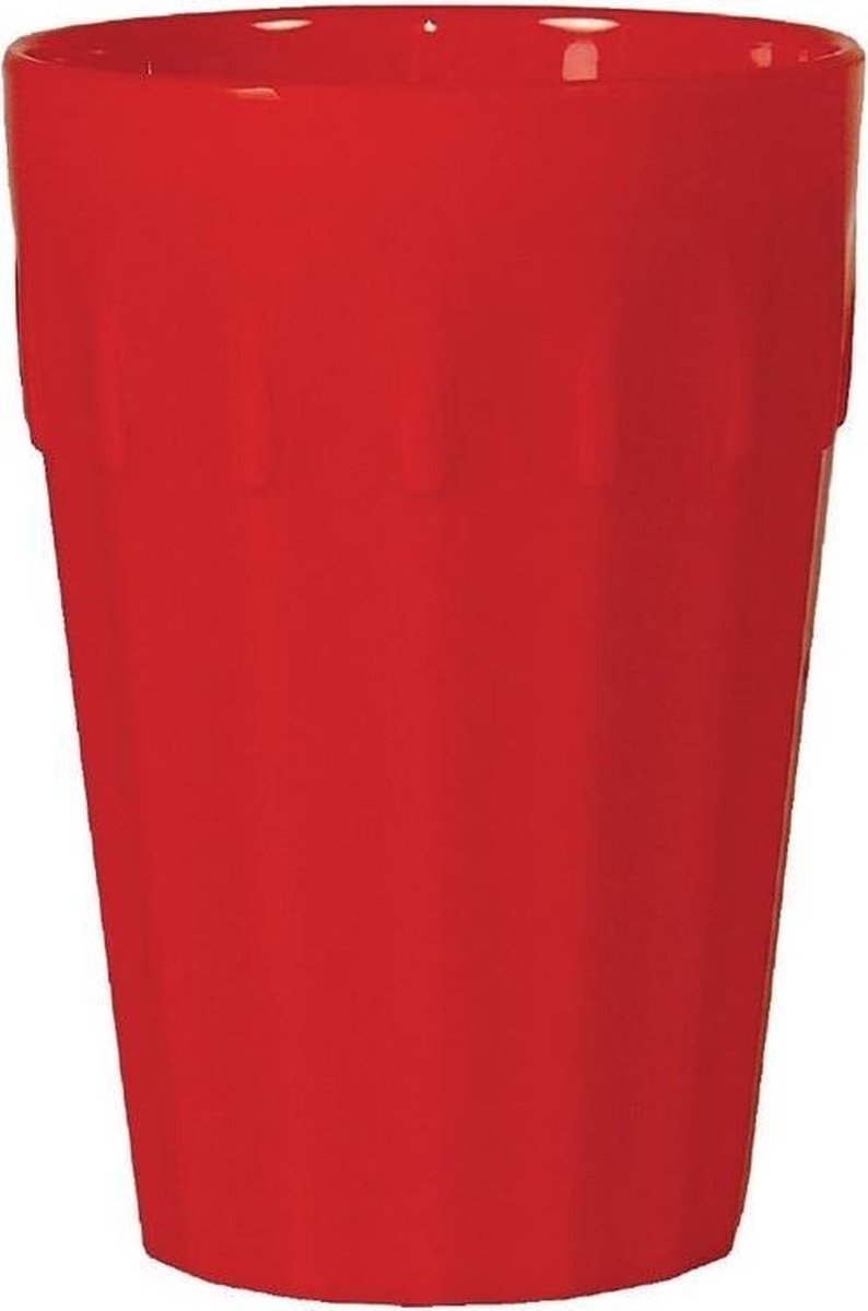Kristallon beker rood 14cl