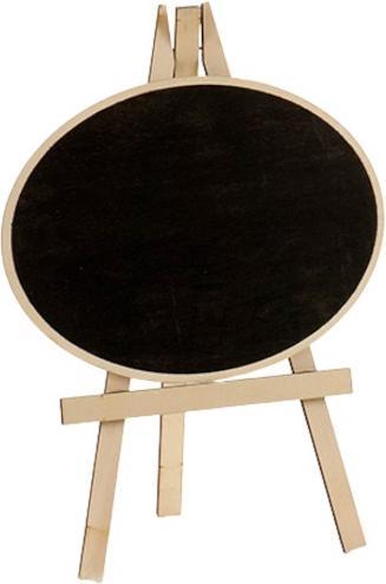 Pincello Schildersezel Ovaal 21 X 33 Cm Hout Naturel/zwart