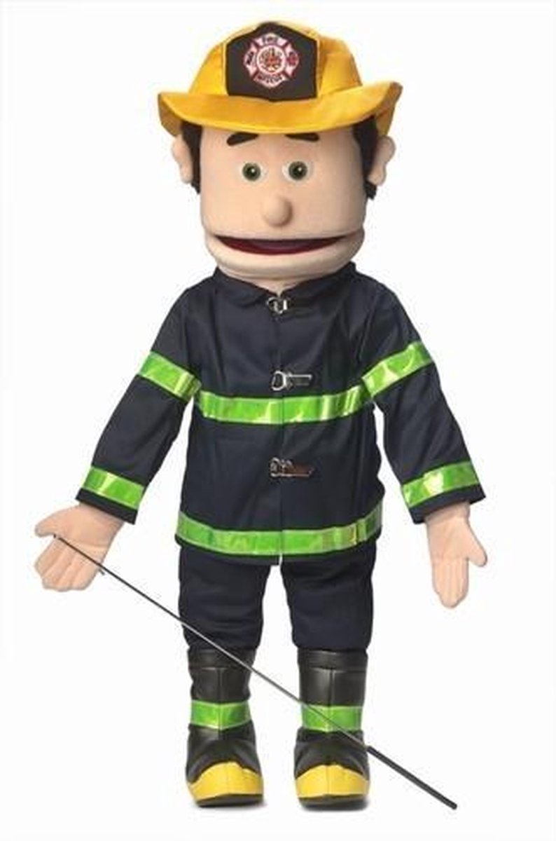 Handpop Brandweerman Sillypuppets 25''
