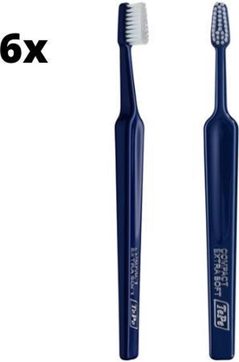 Tepe Select Compact Extra Soft Tandenborstel - 6 stuks