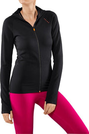 FALKE Warm Up Jacket Dames 37938 - Zwart 3000 black Dames - XS/S