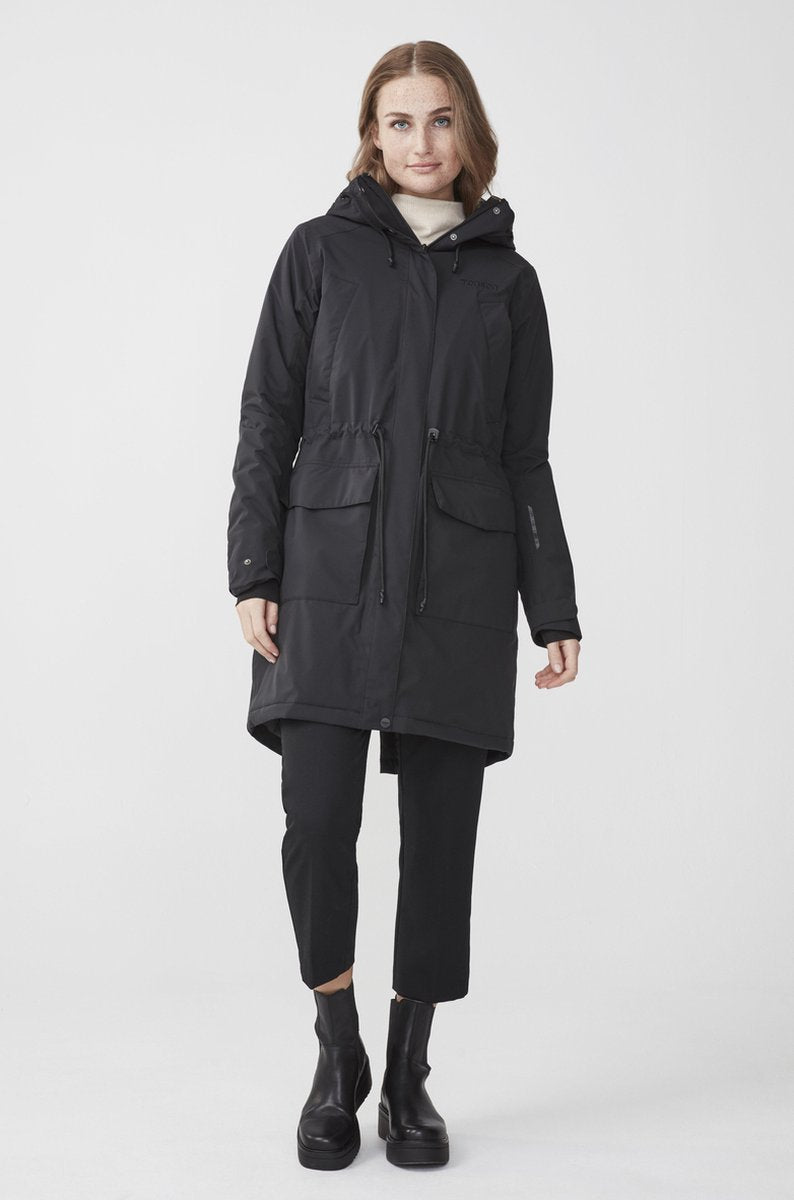 Tenson Doris - Outdoorjas - Dames - Zwart - Maat 38