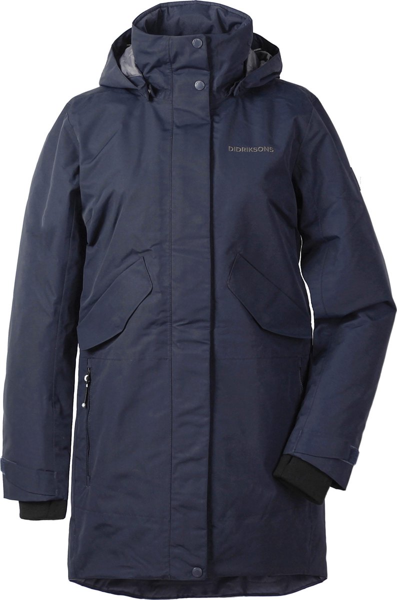 Didriksons Tanja Parka 3 Dames Outdoor Jas - Dark Night Blue