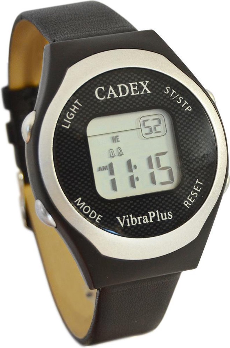 Medicijnhorloge met 8 alarmfuncties: trillen