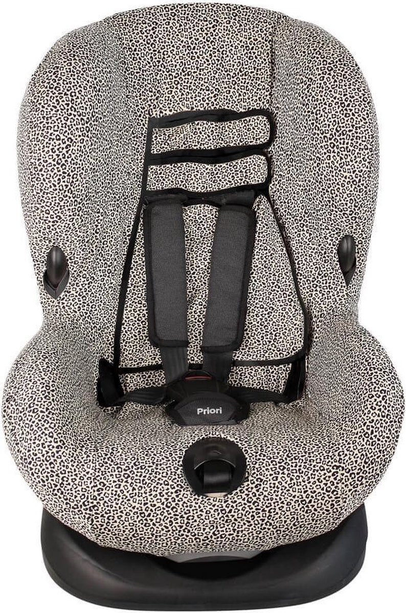 Ukje Hoes voor Maxi-Cosi Priori - Perfecte pasvorm - Zwart sterretjes