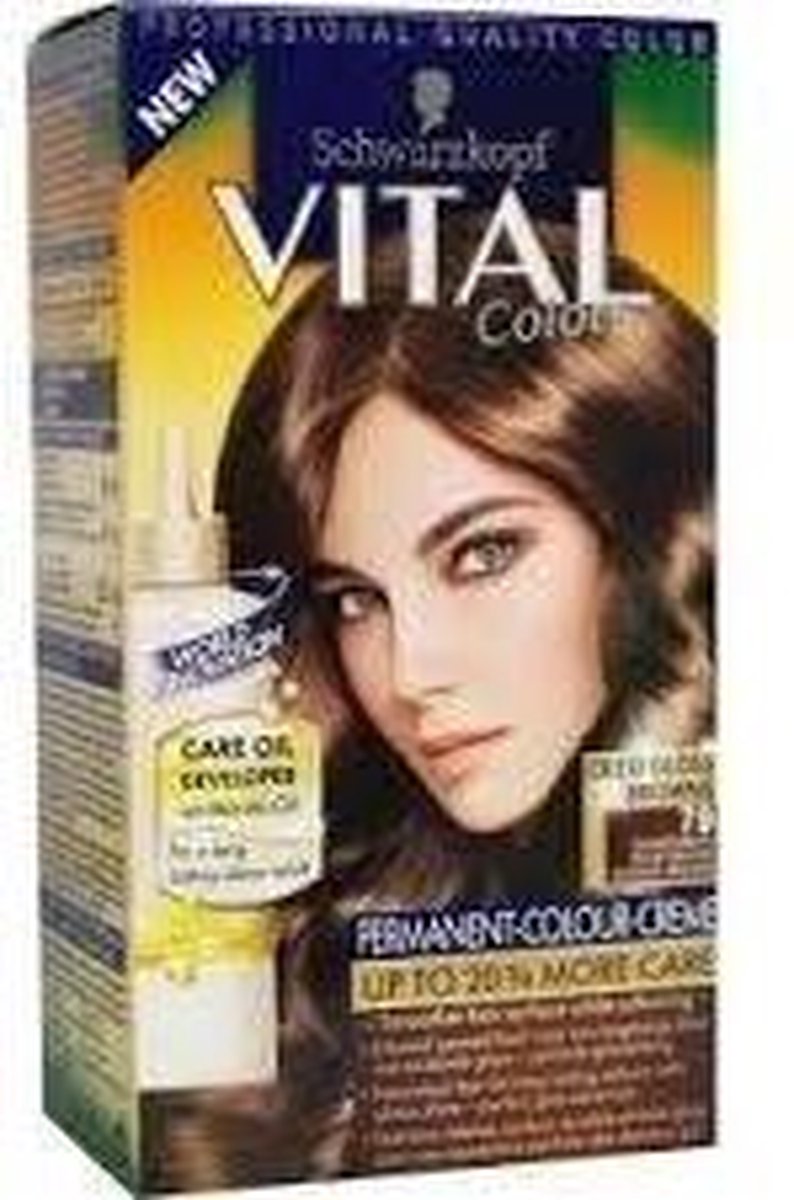 Schwarzkopf Vital Colors 79 Fluweelbruin Haarverf - 3 Stuks - Voordeelverpakking