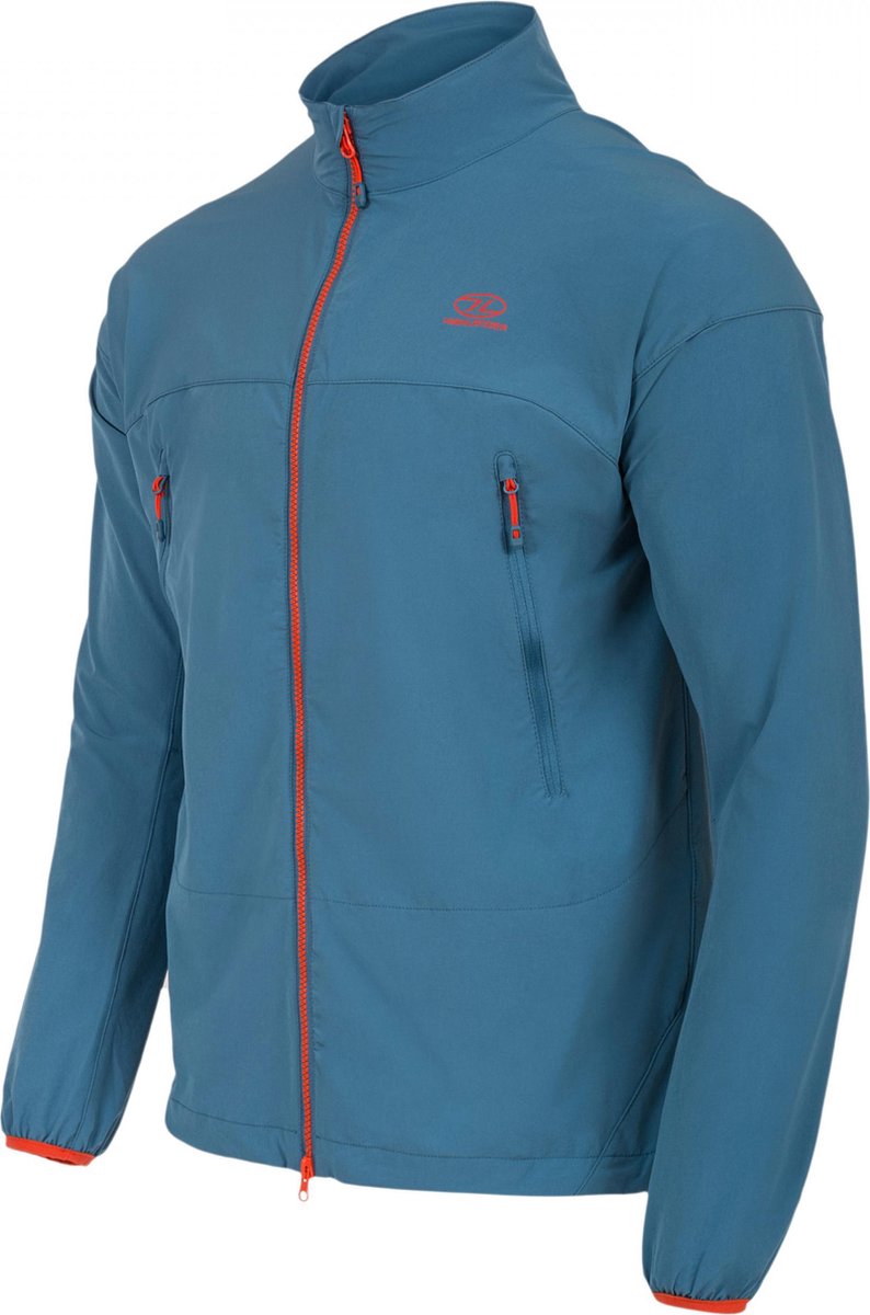 Highlander Outdoorvest Hirta Heren Nylon Staalblauw Maat Xxl