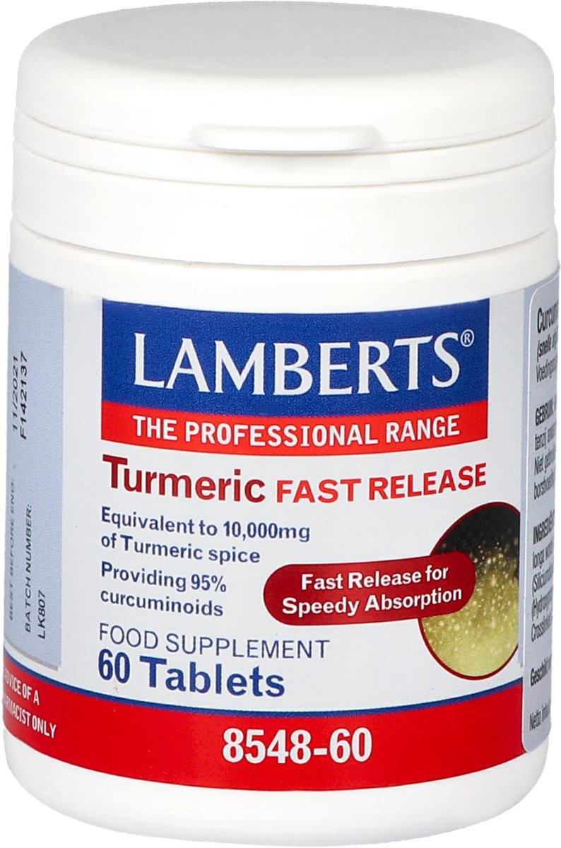 Lamberts Curcuma De Liberacion Rapida 60