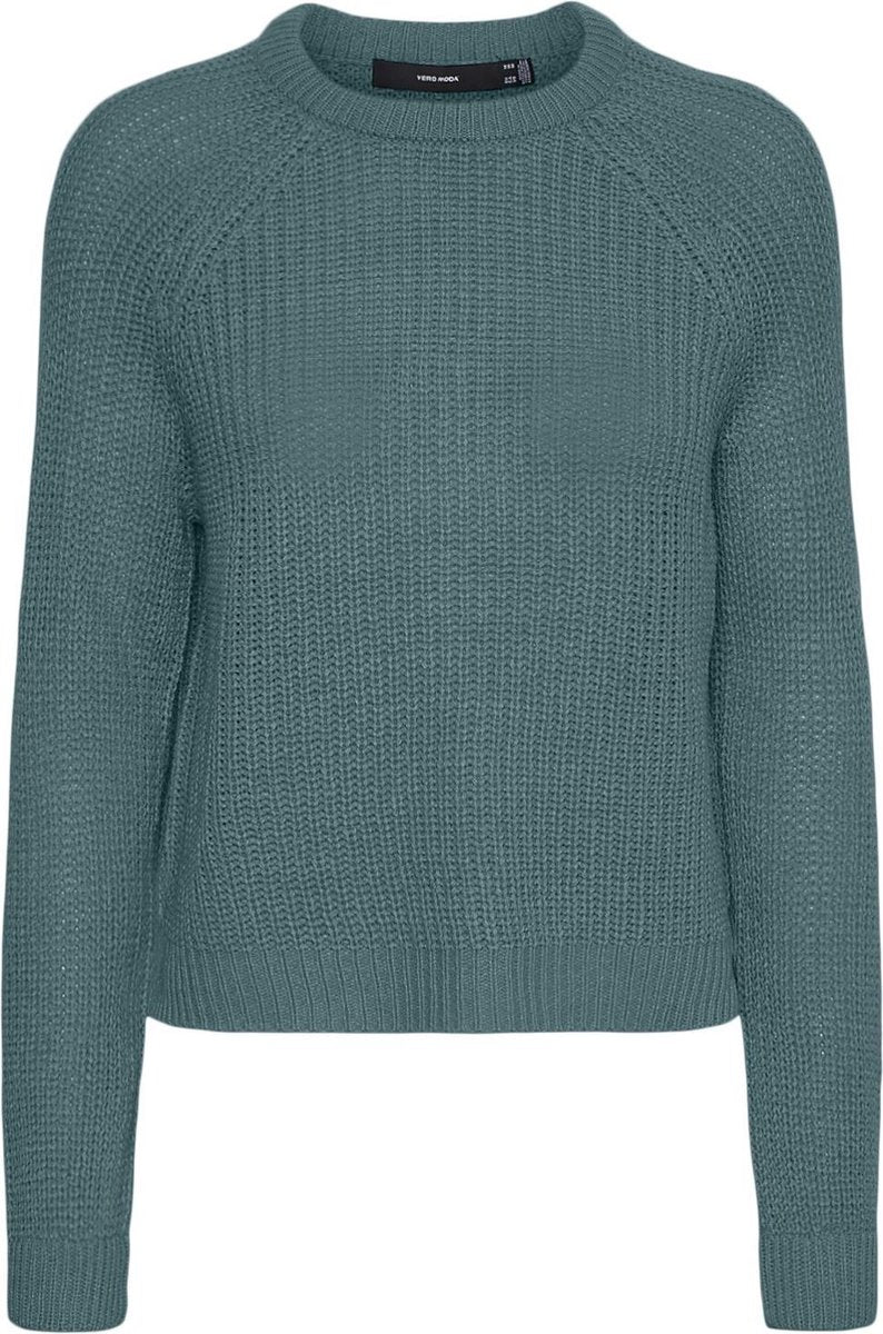 Vero Moda VMLEA LS O-NECK RAGLAN BLOUSE Dames Trui - Maat S