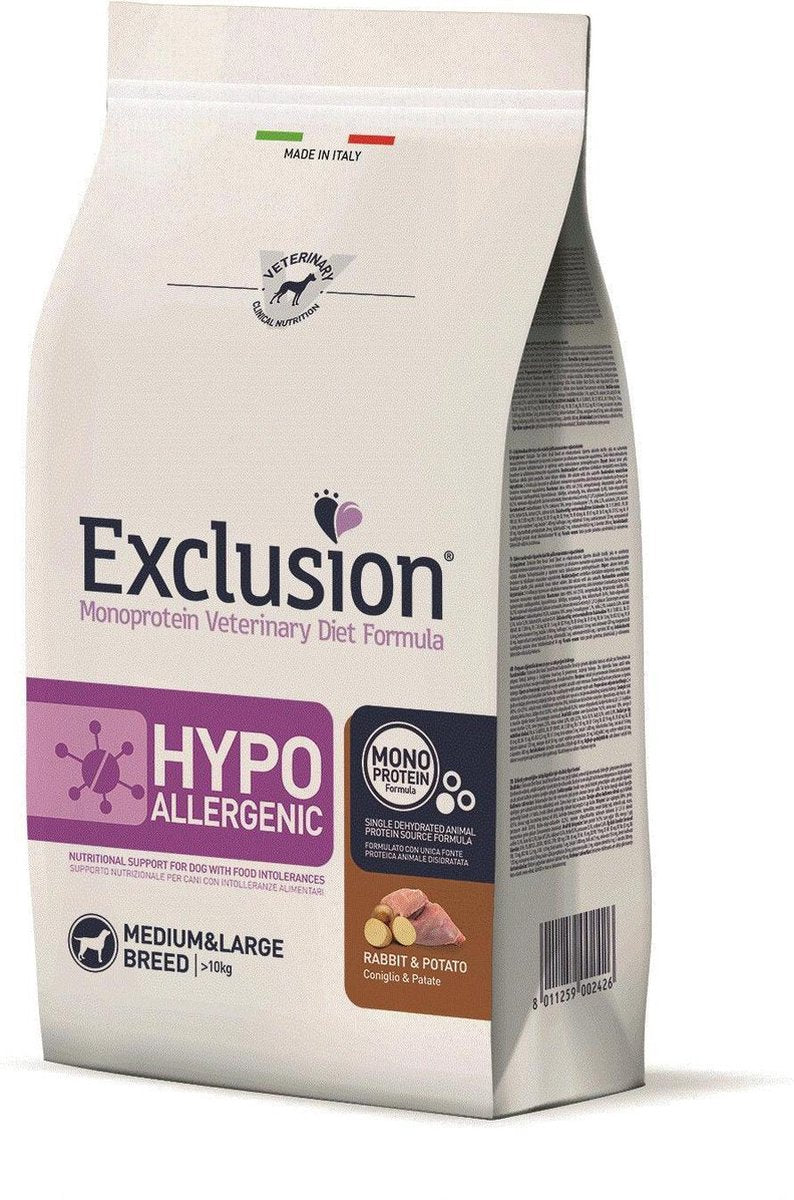 Exclusion Diet Formula Uitsluitingsdieet Konijn en Aardappel | 125