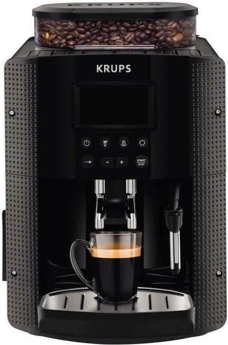 KRUPS YY8135FD Automatische espressomachine met maalmachine - zwart