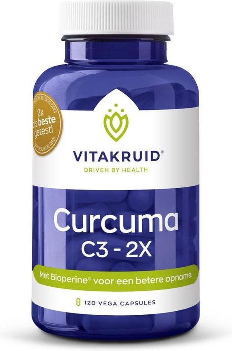 Vitakruid / Curcuma C3-2X – 120 vcaps