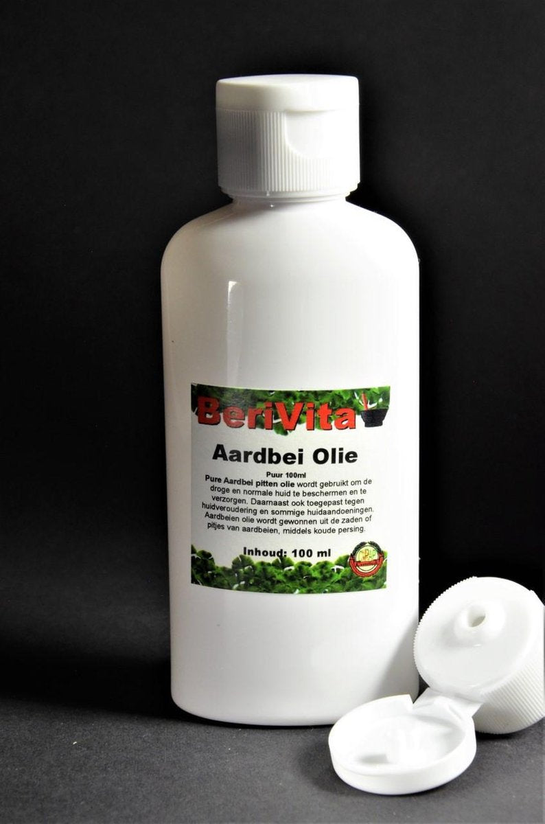 Aardbei Olie Puur 100ml - Huidolie van zaden