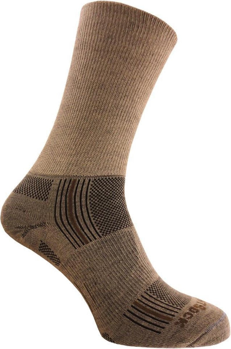 Wrightsock Stride Crew - Kaki - 34-37